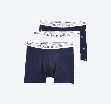 Set 3 boxer in cotone stretch 714830299 057 POLO RALPH LAUREN 