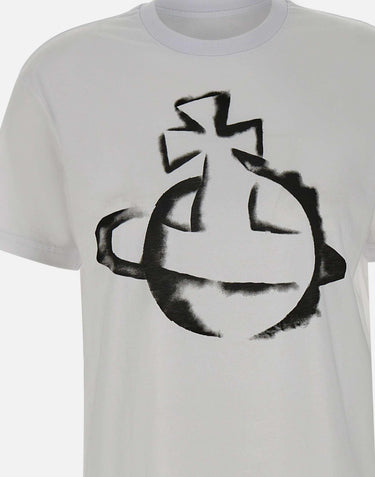 "Stencil orb classic t-shirt" 3G010033 J001MA401 VIVIENNE WESTWOOD 