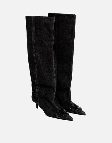 Stivali "D-Venus KB Slouchy" Y03765 P5237H1939 DIESEL 