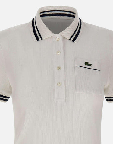 Polo slim fit a coste DF0858 522 LACOSTE 