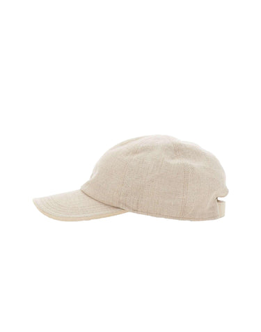 Cappello da baseball in misto lino M77CPLM24 TES0M2260202 ELEVENTY 