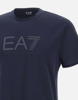 T-shirt "Visibility" in jersey stretch di cotone 7M000899 AF10373UB102 EA7 