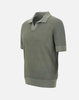 Polo traforata in cotone vintage 301223 025 KANGRA 