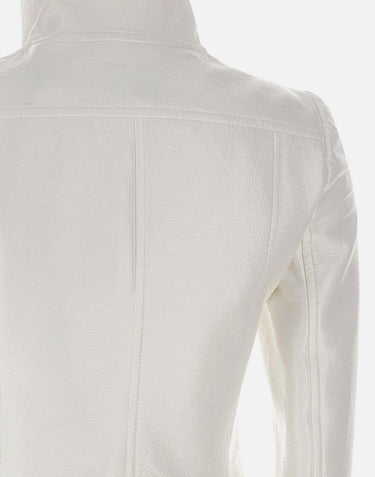 Giacca "Reedition Vinyl" PERCBL005VY0014 HERWHITE COURREGES 