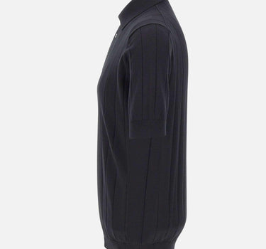 Polo in crepe di cotone PL1MC CR14C990 FILIPPO DE LAURENTIIS 