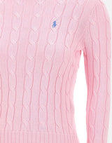 Maglia a girocollo in cotone a trecce 211971869 010 POLO RALPH LAUREN 