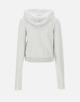 "Lightweight Cropped Zip Up" ESSS26HO05012 0497 ENTIRE STUDIOS 