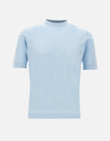 T-shirt in crepe di cotone TS0MC CR14R800 FILIPPO DE LAURENTIIS 