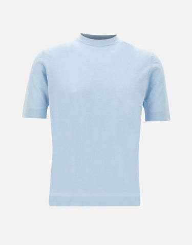 T-shirt in crepe di cotone TS0MC CR14R800 FILIPPO DE LAURENTIIS 