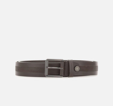 Cintura in pelle con lavorazione a righe CNK00318 TCSNTMORO GIANNI CHIARINI 