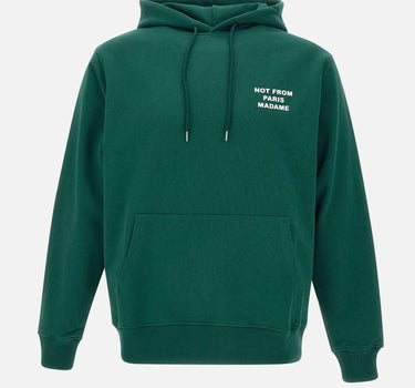 Felpa " Le Hoodie Slogan" in cotone HO162 CO127DGN DROLE DE MONSIEUR 