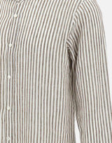 Camicia  in  lino LFU02P0147066U 0006 BARBA 