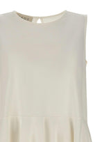 Blusa smanicata in misto viscosa SPBMA010 1041 KAOS 
