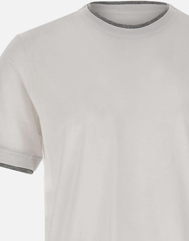T-shirt in cotone Supima DK17105 BIANCO DIKTAT 