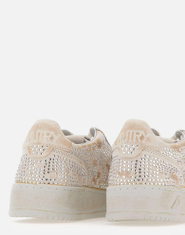"Crystal Medalist Suede Strass NA01" AULW NA01 AUTRY 