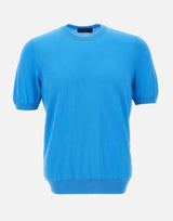 Maglia a maniche corte in fresco cotone 43154 20731569 GRAN SASSO 