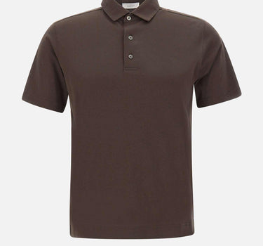 Polo in cotone Supima DK17102 MORO DIKTAT 
