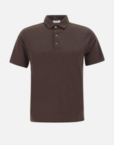 Polo in cotone Supima DK17102 MORO DIKTAT 