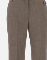 Pantaloni in tessuto mélange CA6367T577A P9578 LIU-JO 