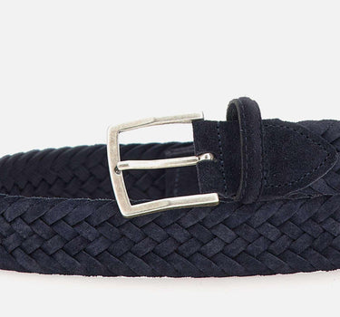 Cintura in pelle scamosciata 28AGP11512 BLU ATHISON 