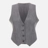 Gilet in denim UF5226D0266 87457 LIU-JO 
