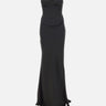 "Satin Corset Maxi Dress" 114330 100 ROTATE BIRGER CHRISTENSEN 