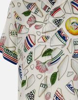 Camicia "Le Vase brise"  in seta UWPS25SH003 03 CASABLANCA 