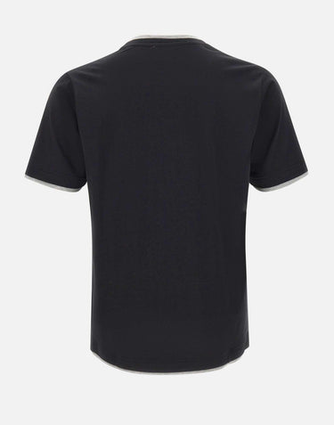 T-shirt in cotone Supima DK17105 NERO DIKTAT 