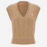 Gilet "Classics" in lana e cashmere 211949994 001 POLO RALPH LAUREN 