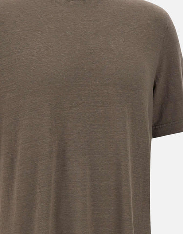 T-shirt in lino TSMC JERLINU289 FILIPPO DE LAURENTIIS 
