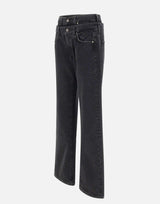 "Double waisted trouser hustle" JSXLE220HU 7F00 7 FOR ALL MANKIND 
