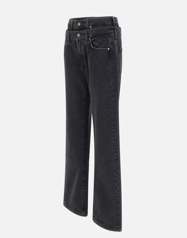 "Double waisted trouser hustle" JSXLE220HU 7F00 7 FOR ALL MANKIND 