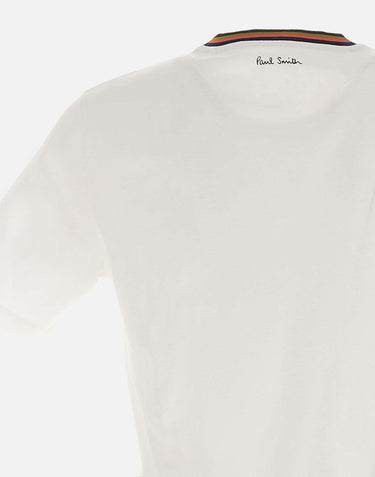 "T-shirt Stripe Rib" in cotone M1R697PS H0008401 PAUL SMITH 