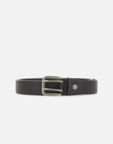 Cintura in pelle a doppio ardiglione CNK00312 PNCHNERO GIANNI CHIARINI 