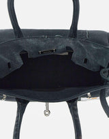 Borsa a mano riciclata 37501 BLACK ANOTHER CHANCE 