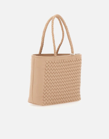 Borsa "Gia" in pelle 8946 BEIGE DRAGON DIFFUSION 