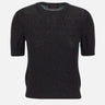 Maglia a maniche corte con paillettes 13231 32430099 GRAN SASSO 