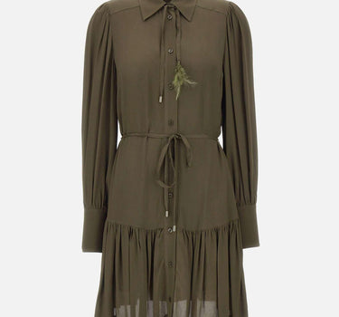 Chemisier con cintura CF5390T2578 X0708 LIU-JO 