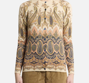 Cardigan in seta e cashmere WRKE0023 AKA03X0822 ETRO 