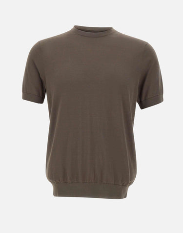Maglia in cotone a maniche corte DK17036 MORO DIKTAT 