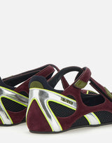 "Nomad" ballerina flat 251WSH00871 MIX062AA443 THE ATTICO 