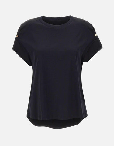 T-shirt con dettaglio gioiello G066Z100589N 033 ELENA MIRO' 