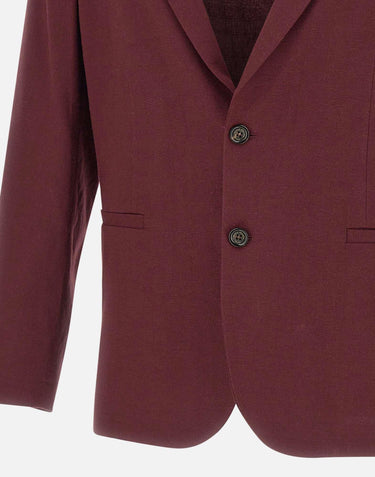 Blazer in misto lino L0423632 4469 PAOLO PECORA 