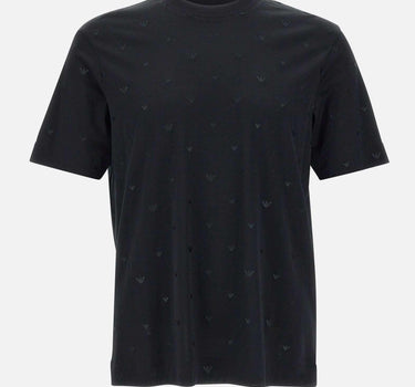T-shirt cotone e lyocell EM001400 AF10017FC185 EMPORIO ARMANI 