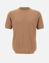 Maglia a maniche corte in misto seta e cotone 300421 190 KANGRA 