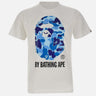 T-shirt "ABC Camo By Bathing  APE" 001TEM301005M WHXBL BAPE 