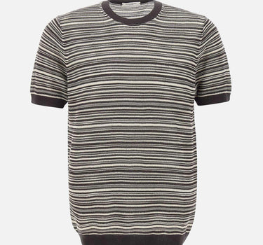 T-shirt in cotone crepe A040 F3000001 PAOLO PECORA 
