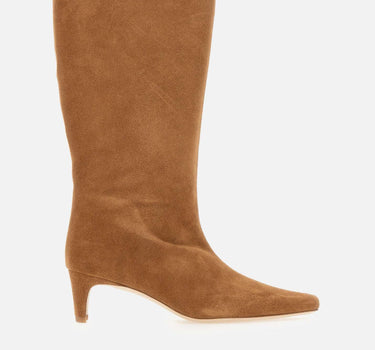 "Midcalf Wally Boots" F25P1018SU TAN STAUD