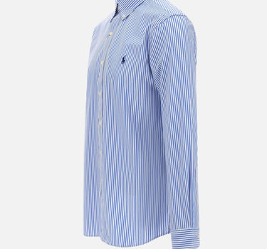 Camicia in popeline stretch a righe 710929346 001 POLO RALPH LAUREN 