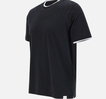 T-shirt in cotone supima DK87105 NERO DIKTAT 